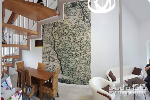 Apartament z antresolą